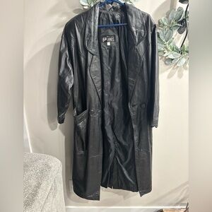 Women's Black Leather Jacket